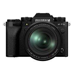 FUJIFILM Digitalni fotoaparat X-T5 + XF 16-80mm f/4 R LM OIS WR (Black)