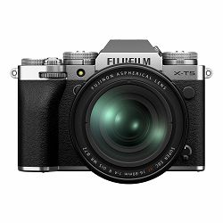 FUJIFILM Digitalni fotoaparat X-T5 + XF 16-80mm f/4 R LM OIS WR (Silver)