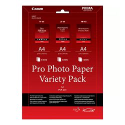 Canon fotopapir PVP-201 Pro Photo Paper Variety Pack A4 (15 listova)