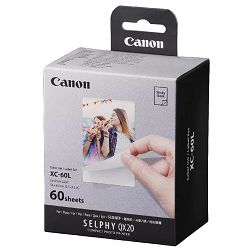 Canon fotopapir XC-60L 86x53mm Square Photo Sticker Paper 60 Sheets