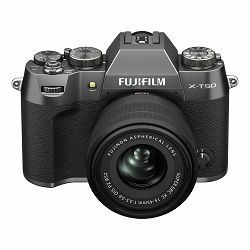 FUJIFILM Digitalni fotoaparat X-T50 + XC 15-45mm f/3.5-5.6 OIS PZ (Charcoal Silver)