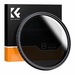 K&F Concept Filter Basic Fader Adjustable Gray Filter ND2 - ND400  55 mm