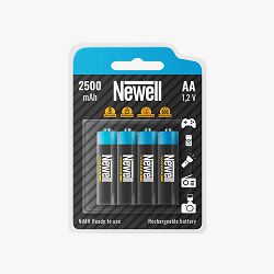 Newell Rechargeable NiMH AA 2500 4 pack blister