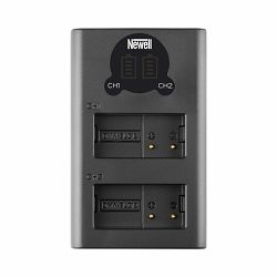 Newell DL-USB-C dual channel battery charger for DMW-BLC12 batteries
